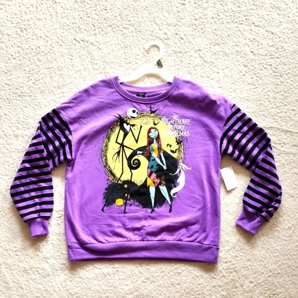Other - New Halloween girl's Tim Burton’s Nightmare Before Christmas sweatshirt, M L XL